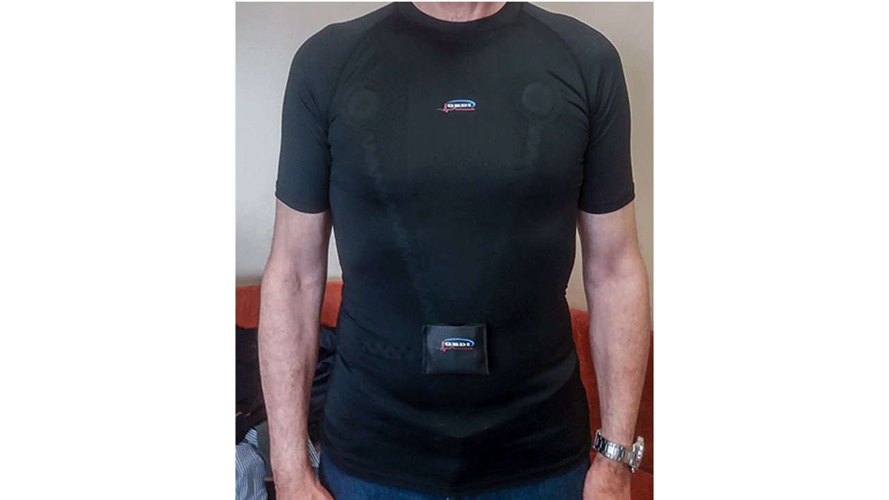 The new smart T-shirt with sensors for EKG by Gedi & Partners