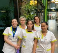 Les techniciennes de la société GREEN CLEAN (Windhof)